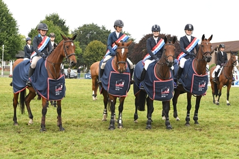 Shropshire Area win the National Team Jumping Championship